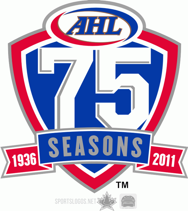 American Hockey League 2010 11 Anniversary Logo v2 iron on transfers for T-shirts